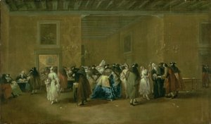 De Sala Grande van de Ridotto, Palazzo Dandolo, San Moise, 1755-60